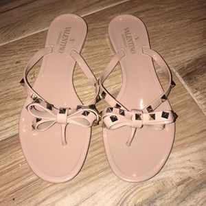 Valentino Garavani RockStud flip flops